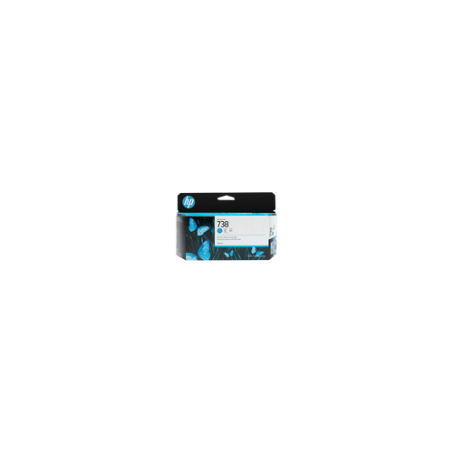 Cartucho de Tinta  Plotter HP 738  Cian