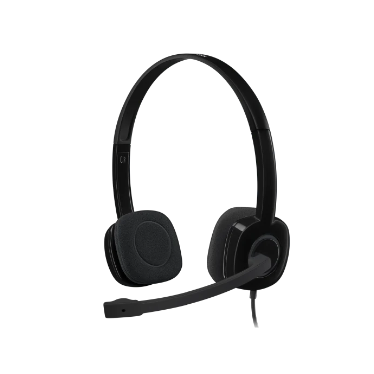 Auricular C/Mic Logitech Stereo H151 Black (Pn:981-000587)