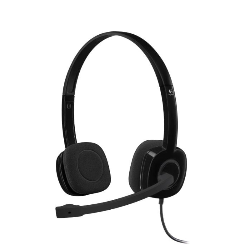 Auricular C/Mic Logitech Stereo H151 Black (Pn:981-000587)
