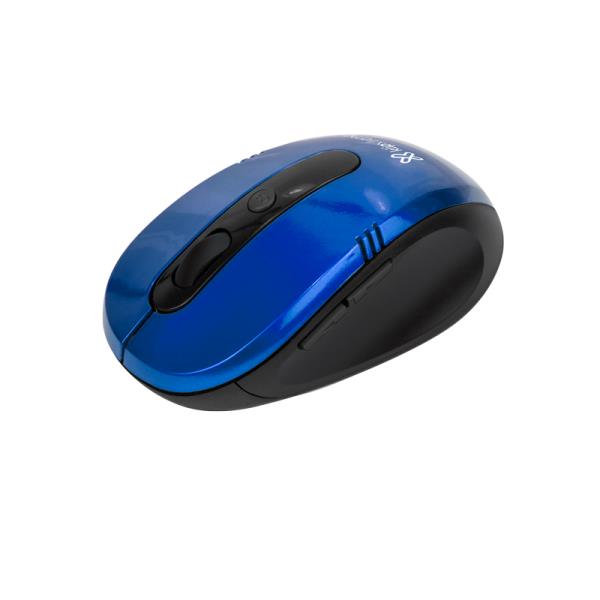 Mouse Klipxtreme Wireless Kmw-Bl 6 Botones Nano Dongle Blue Vector (Kmw-340Bl)