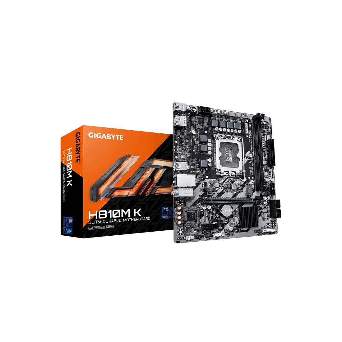 Mother Gigabyte H810M K DDR5 1851 (Serie Ultra) (8697)