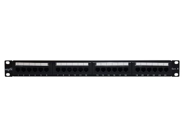 Pachera Cat6 de 24 puertos