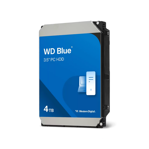 Disco Interno HDD WESTERN DIGITAL Blue 4TB 3.5" SATA 3.0 5400rpm