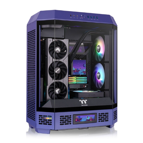 Gabinete TT The Tower 600 Mid-Tower TG x3 Fan x2 Future Dusk (9798)