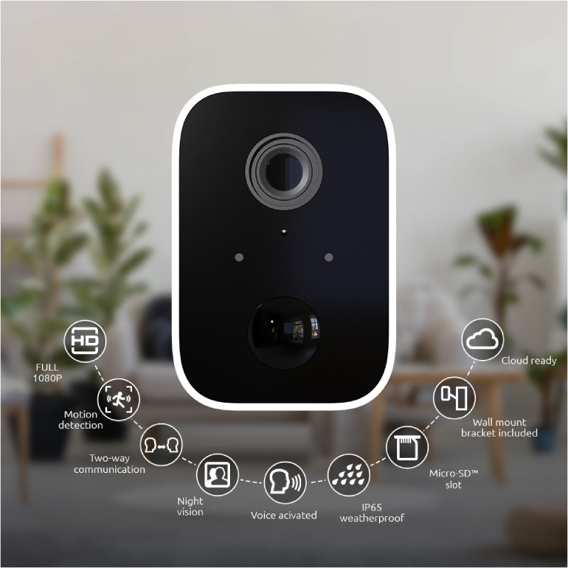 Camara Ip Nexxt Interior y Exterior A Bateria (Nhc-O640) Smart Home