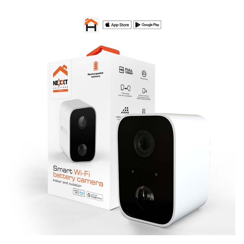 Camara Ip Nexxt Interior y Exterior A Bateria (Nhc-O640) Smart Home