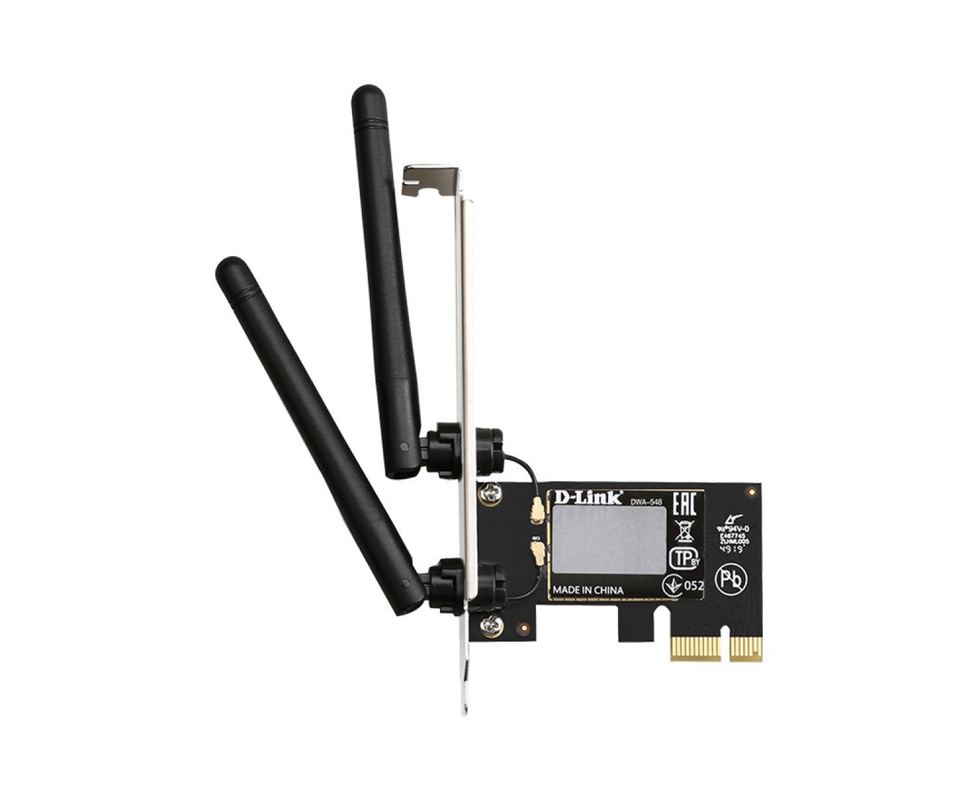 D-LINK PLACA DE RED PCI-E DWA-548 WIFI 4 N300 CON 2 ANTENAS