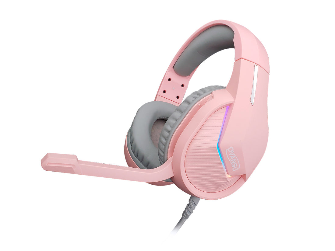 Auricular gaming PS4 con leds RGB vincha con microfono