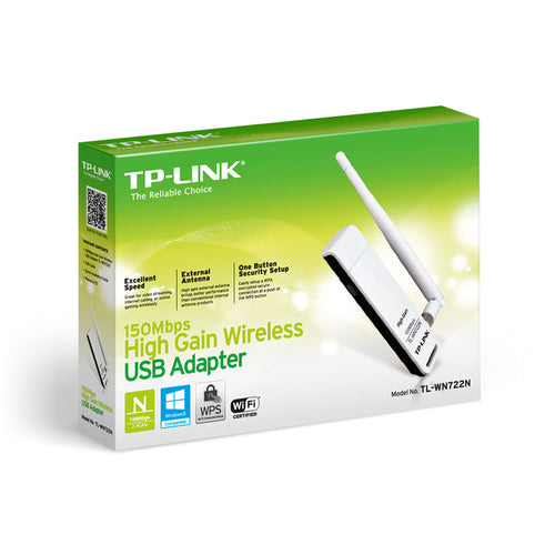 TL-WN722N P.RedW USB 150Mbps (LN) ConAnt (0467)