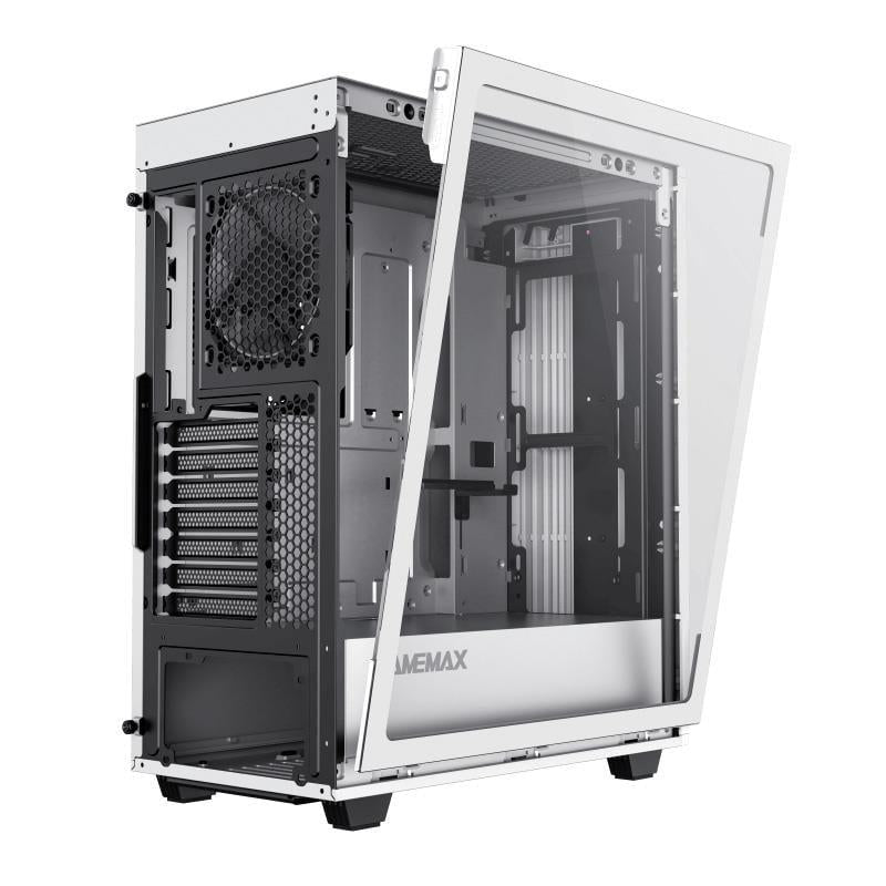 Gabinete Gamemax PRECISION 2 White x1 Fan ARGB E-ATX