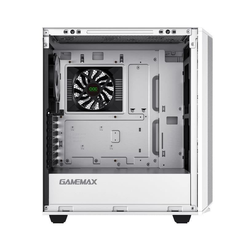 Gabinete Gamemax PRECISION 2 White x1 Fan ARGB E-ATX
