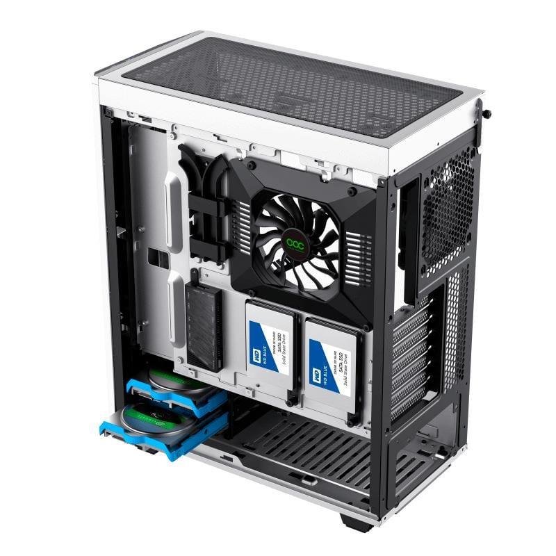 Gabinete Gamemax PRECISION 2 White x1 Fan ARGB E-ATX