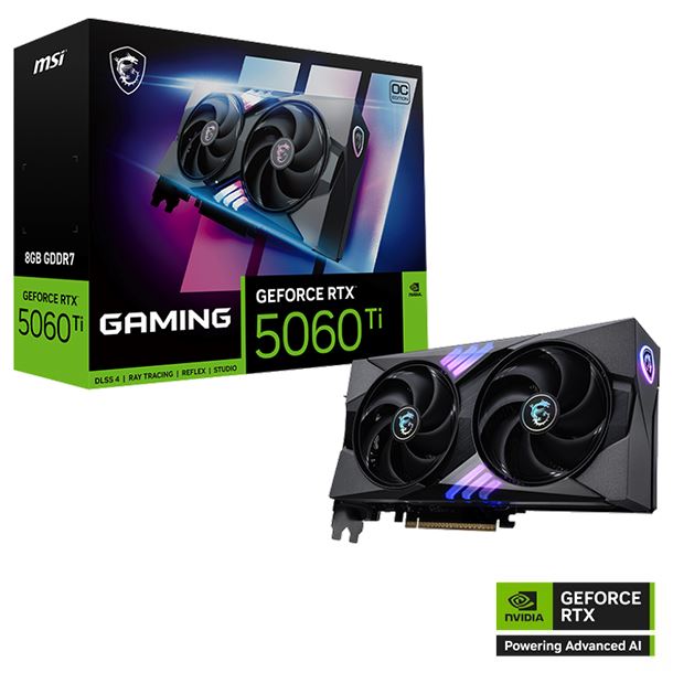 VGA MSI GeForce RTX 5060 Ti 8G GAMING OC (6796)