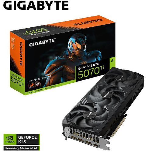 PLACA DE VIDEO GeForce RTX 5070 TI 16GB GIGABYTE WINDFORCE OC SFF