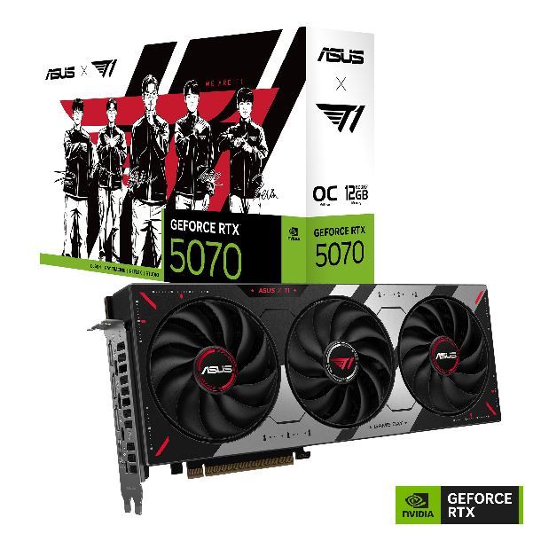 VGA 12GB RTX 5070 ASUS T1 OC GDDR7