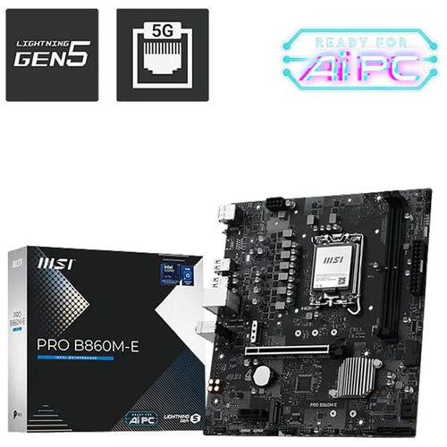 MOTHER MSI PRO B860M-E DDR5 S1851
