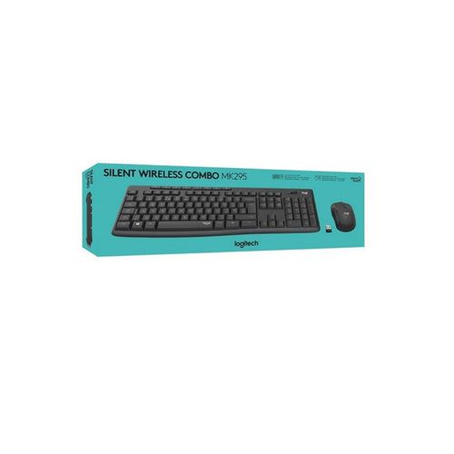 Teclado+Mouse Logitech Wir MK295 Silent Blk 920-009792