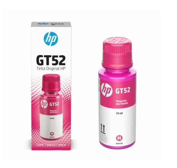 M0H55AL Botella de Tinta HP GT52 70ml Magenta (M0H55AL) (2548)