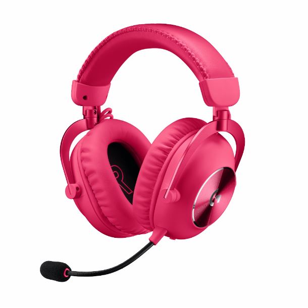 AURICULAR WIRELESS C/MICROFONO LOGITECH PRO X 2 MAGENTA 981-001274