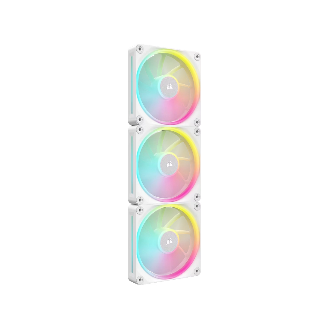 Kit de ventiladores CORSAIR iCUE LINK LX120 RGB de 120 mm x3 blanco