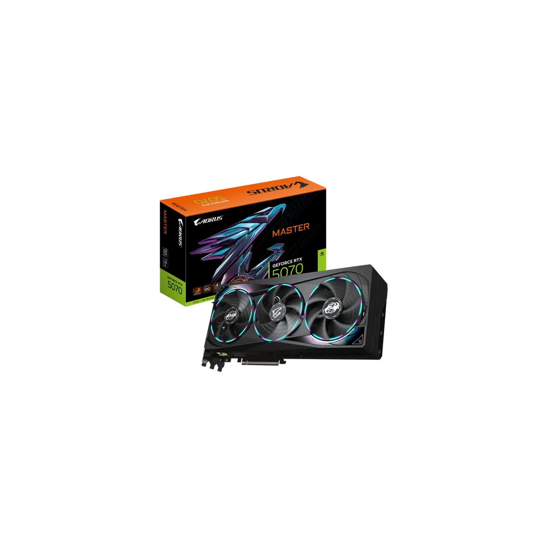 PLACA DE VIDEO GeForce RTX 5070 12GB GIGABYTE MASTER