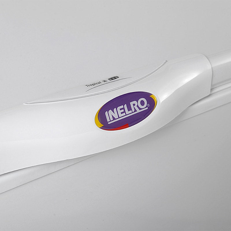 Freezer Inelro Fih-130 A+ -  Inverter, Blanco, 135L, Ruedas