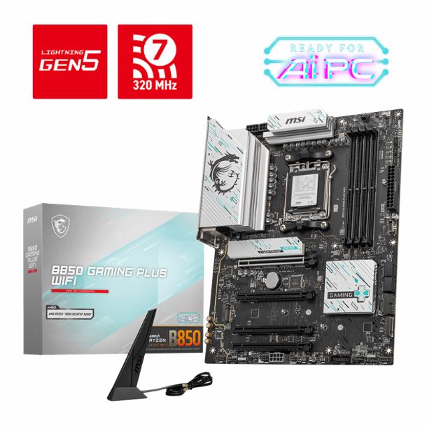 MOTHER MSI B850 GAMING PLUS WIFI DDR5 AM5