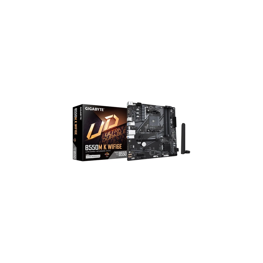 Motherboard GIGABYTE B550M K WIFI6E AM4 DDR4