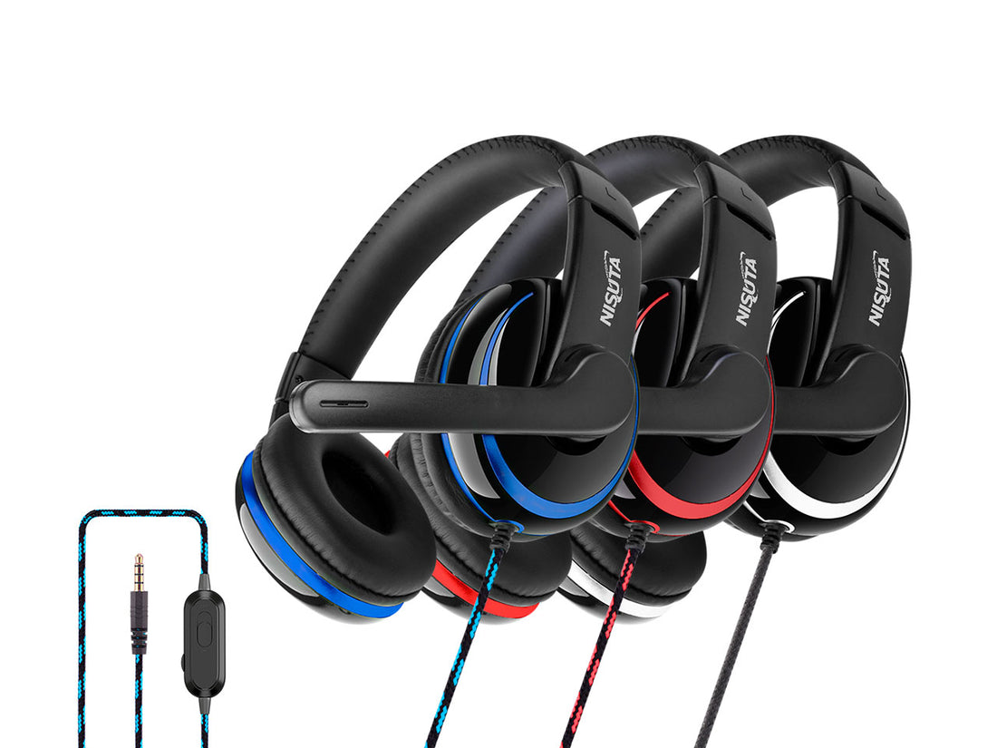 Auricular gaming PS4 tipo vincha y micrófono