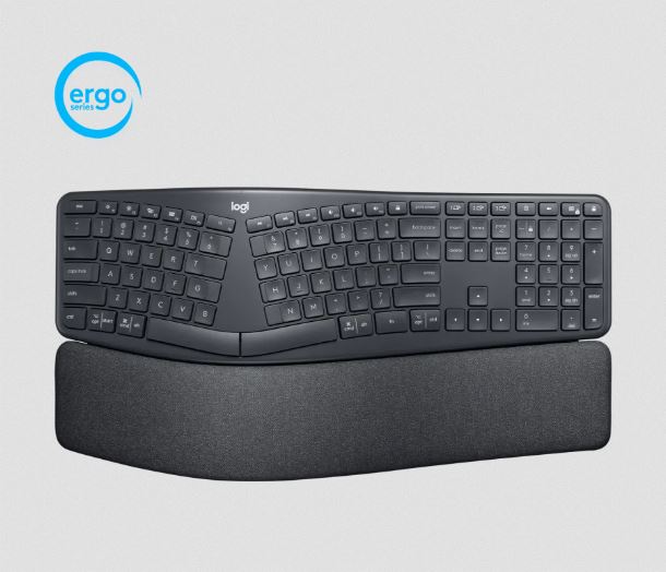 TECLADO LOGITECH K860 ERGO ESPAÑOL WIRELESS 920-009845