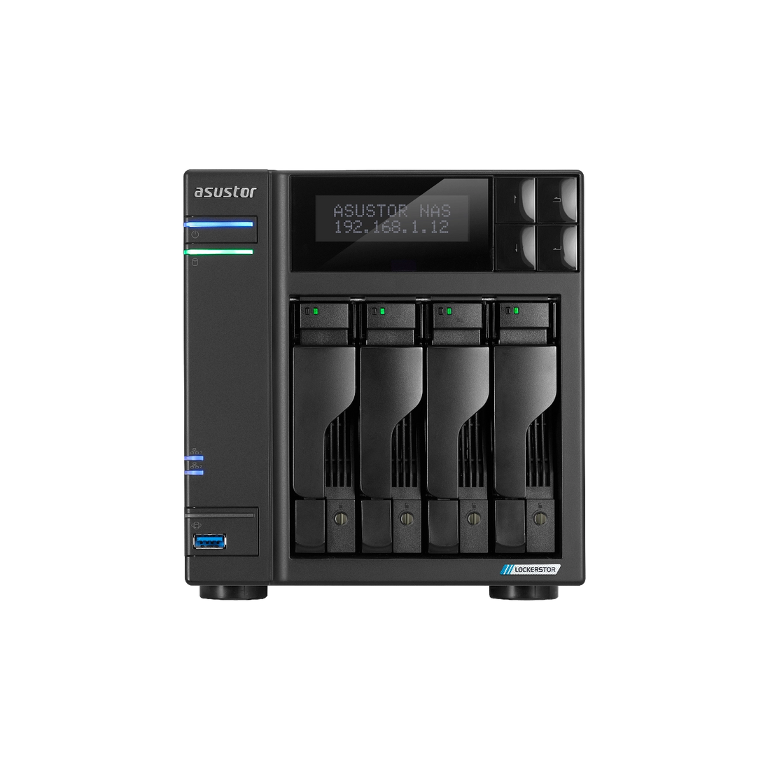Asustor NAS Tower Lockerstor 4 Gen 2 AS6704T 4X3.5/2.5
