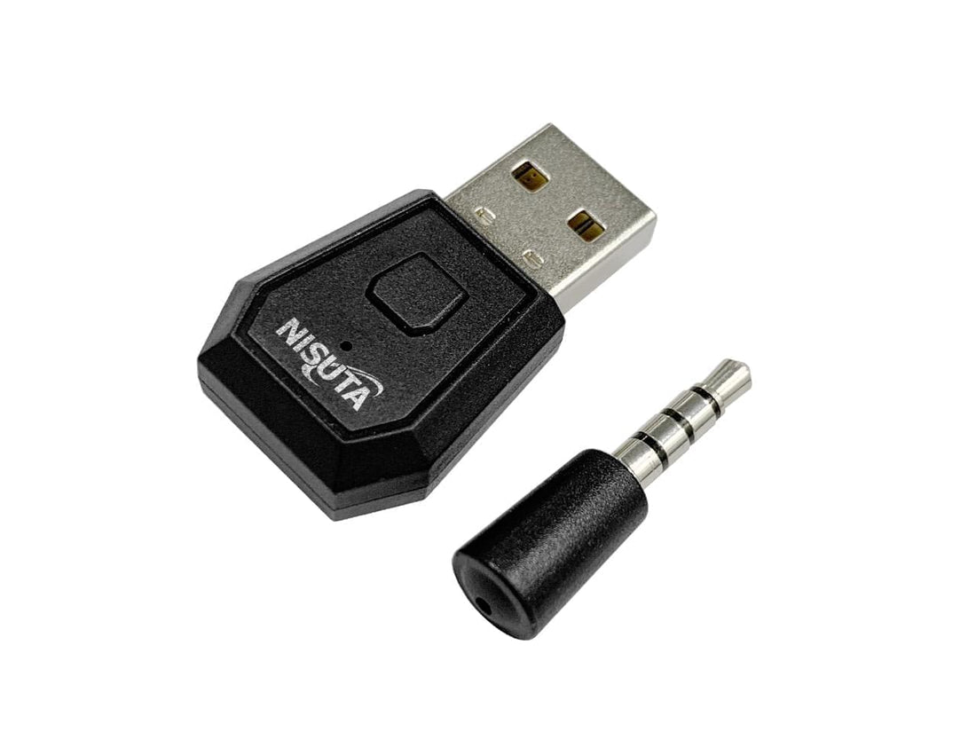 Conversor USB para auricular bluetooth en consola de juegos