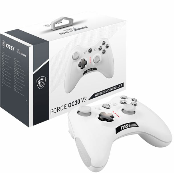 JOYSTICK GAMEPAD MSI FORCE GC30 V2 WHITE