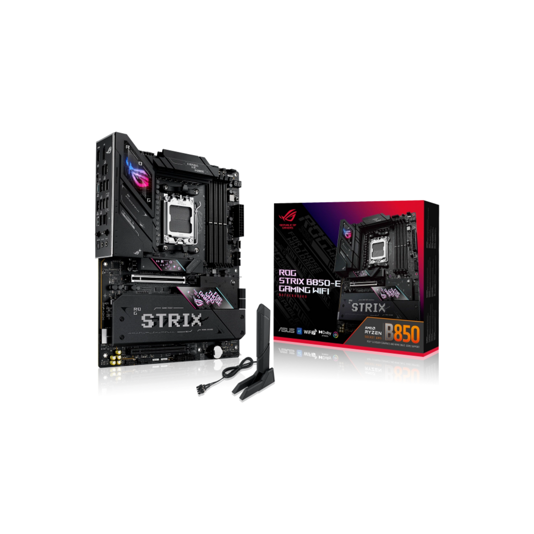 MOTHER ASUS (AM5) ROG STRIX B850-E GAMING WIFI