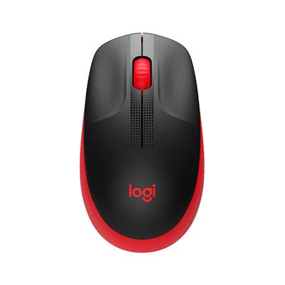 Mouse Logitech Wir M190 Black/Red 910-005904