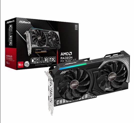 Gpu Asrock Radeon Rx9060Xt Challenger  16Gb Oc (90-Ga5Qzz-00Uanz)