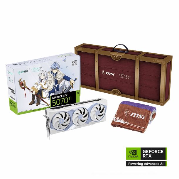 VGA 16GB RTX 5070 TI MSI FRIEREN EDITION OC