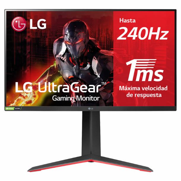MONITOR GAMER 27 LG 27GP750 IPS FHD DP HDMI 240HZ 1MS G-SYNC FREESYNC