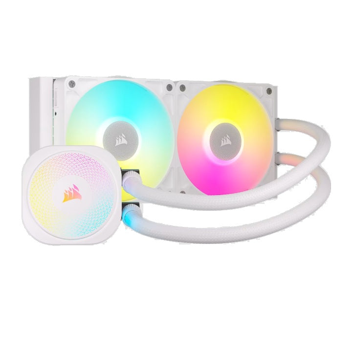 Liquid cooler CORSAIR iCUE LINK TITAN 240 RX RGB Blanco