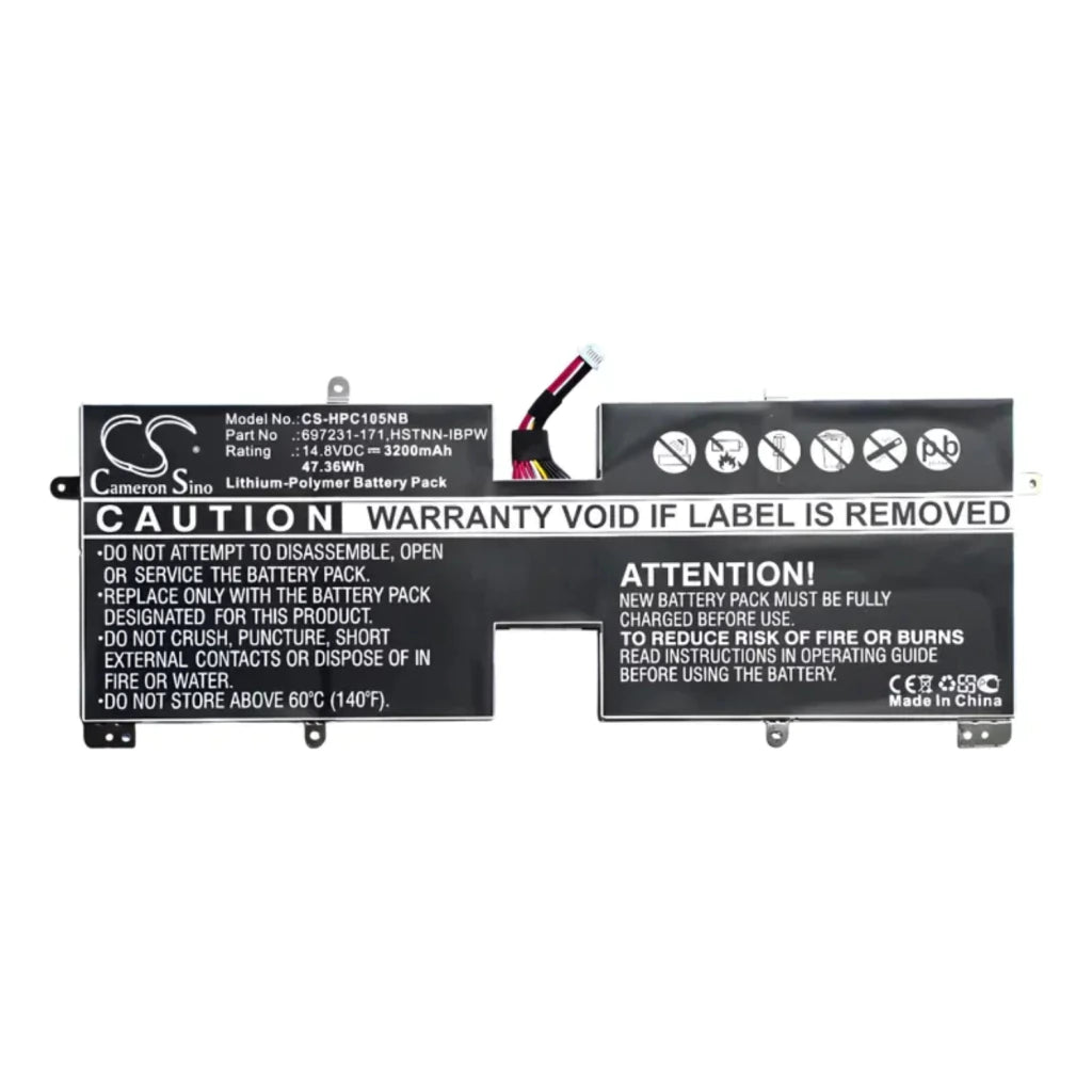Bateria Para Hp Spectre 15-4000 14t-4000 Series Pw04xl Cameron Sino