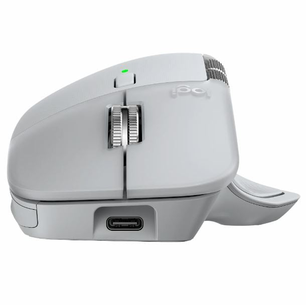 MOUSE WIRELESS LOGITECH MX MASTER 4 GRIS PALIDO BLUETOOTH 910-007566