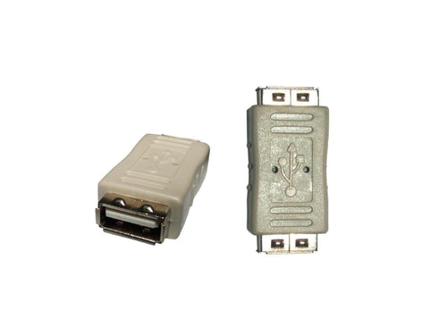 Adaptador USB 2.0 A hembra - A hembra