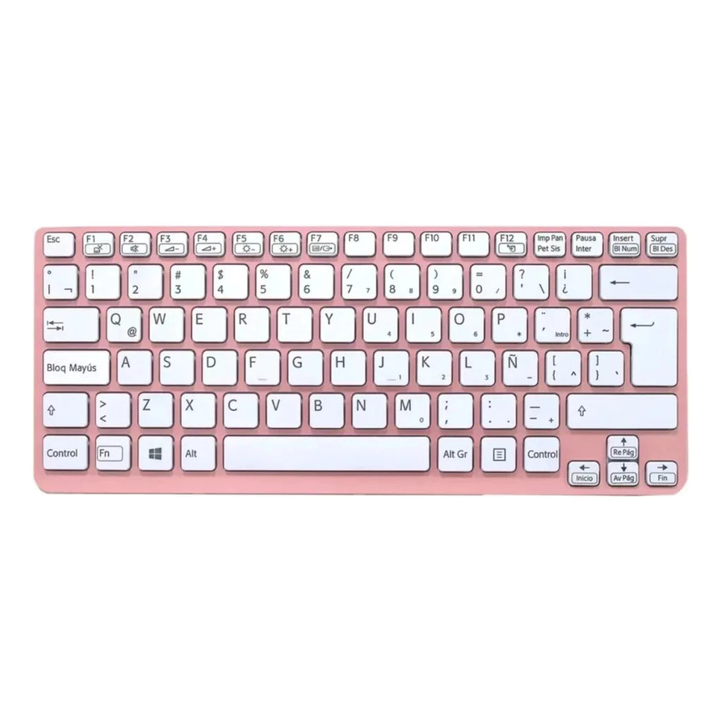 Teclado Para Sony Vaio Sve14 Series Sve14111eg Sve14111egb Rosa
