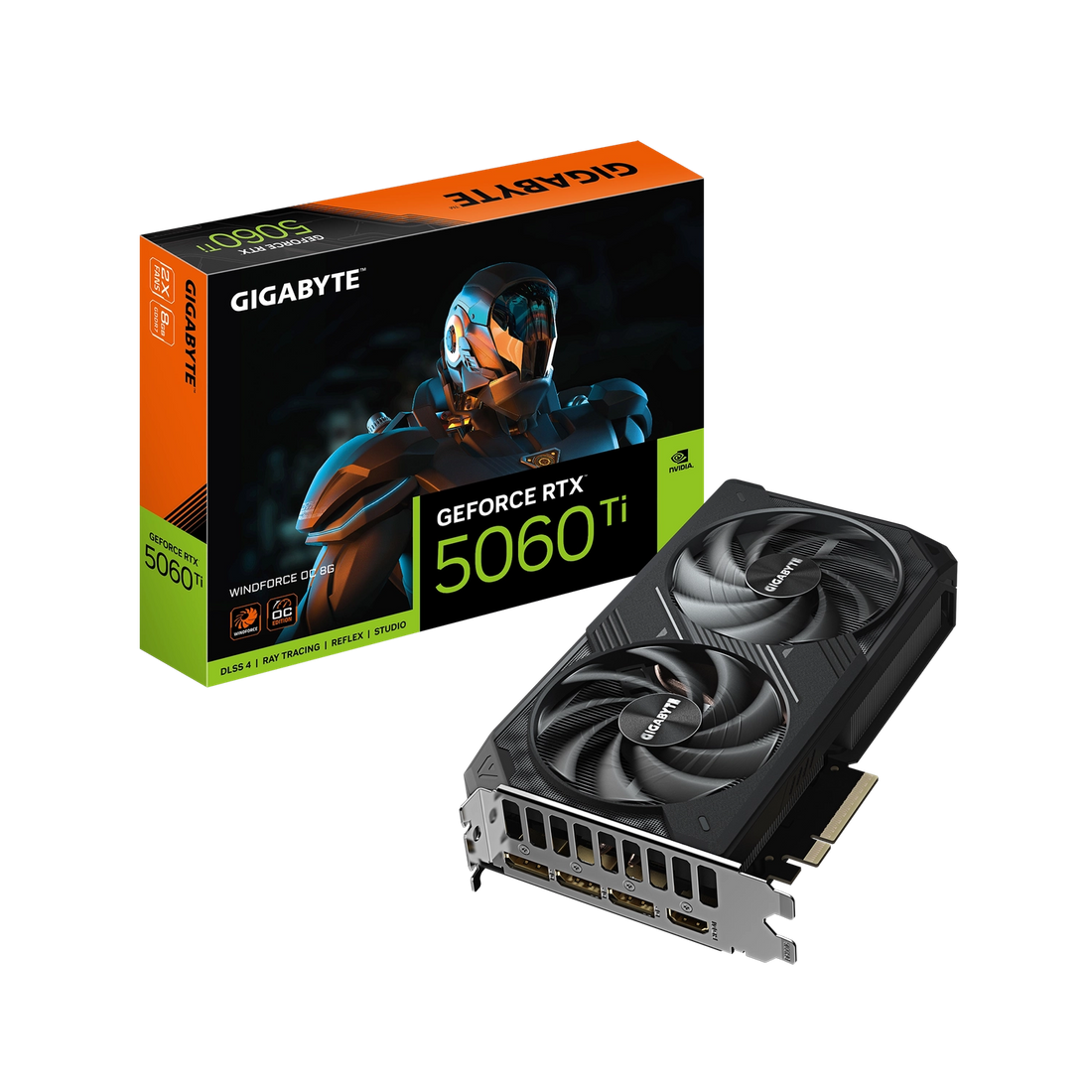 PLACA DE VIDEO GeForce RTX 5060 TI 8GB GIGABYTE WINDFORCE OC