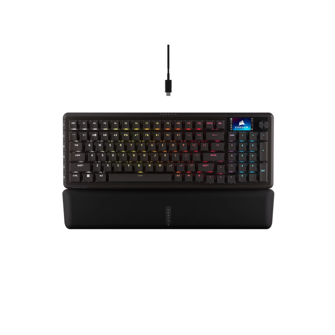 Teclado gamer mecanico Corsair Vanguard 96 MLX Plasma