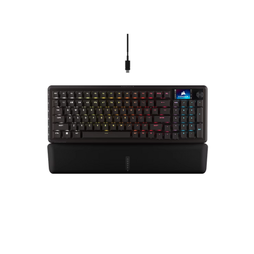Teclado gamer mecanico Corsair Vanguard 96 MLX Plasma