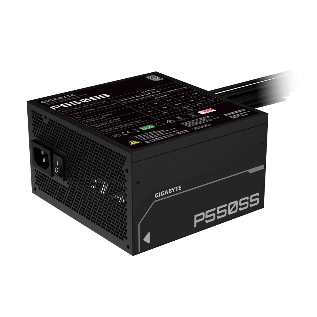 Fuente GIGABYTE P550S 550W 80 PLUS Silver