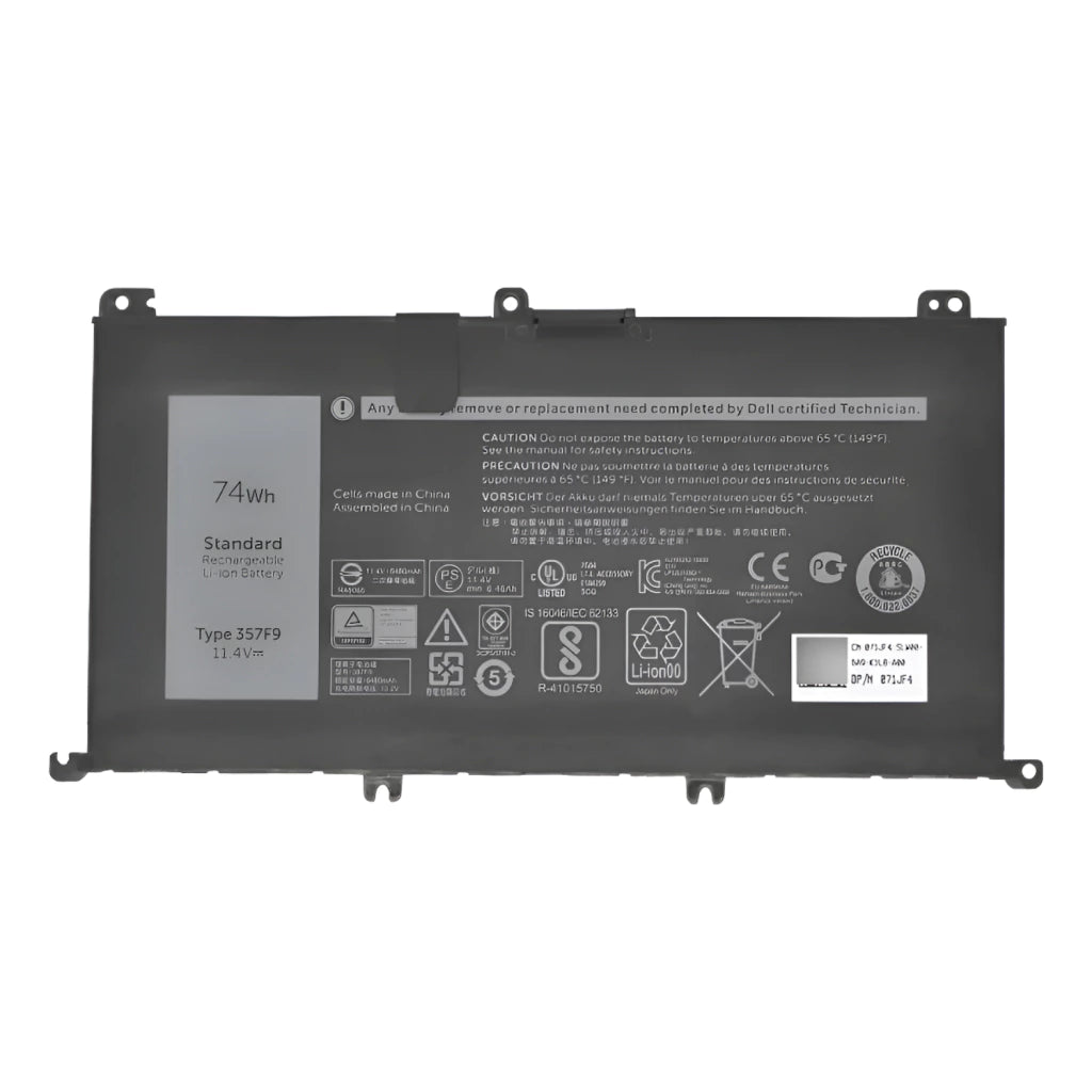 Bateria Para Dell Inspiron 15 7559 7000 357f9 71jf4 357f9