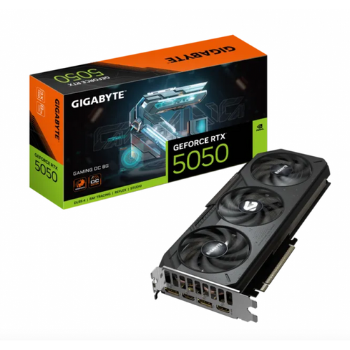 PLACA DE VIDEO GeForce RTX 5050 8GB GIGABYTE GAMING OC 3X