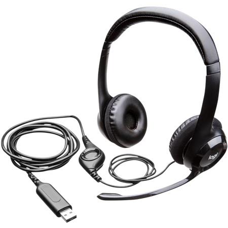 Auricular C/Mic Logitech Clear Chat Comfort Usb H390 (981-000014)